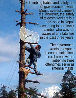 Telcommunications Worker Nepal